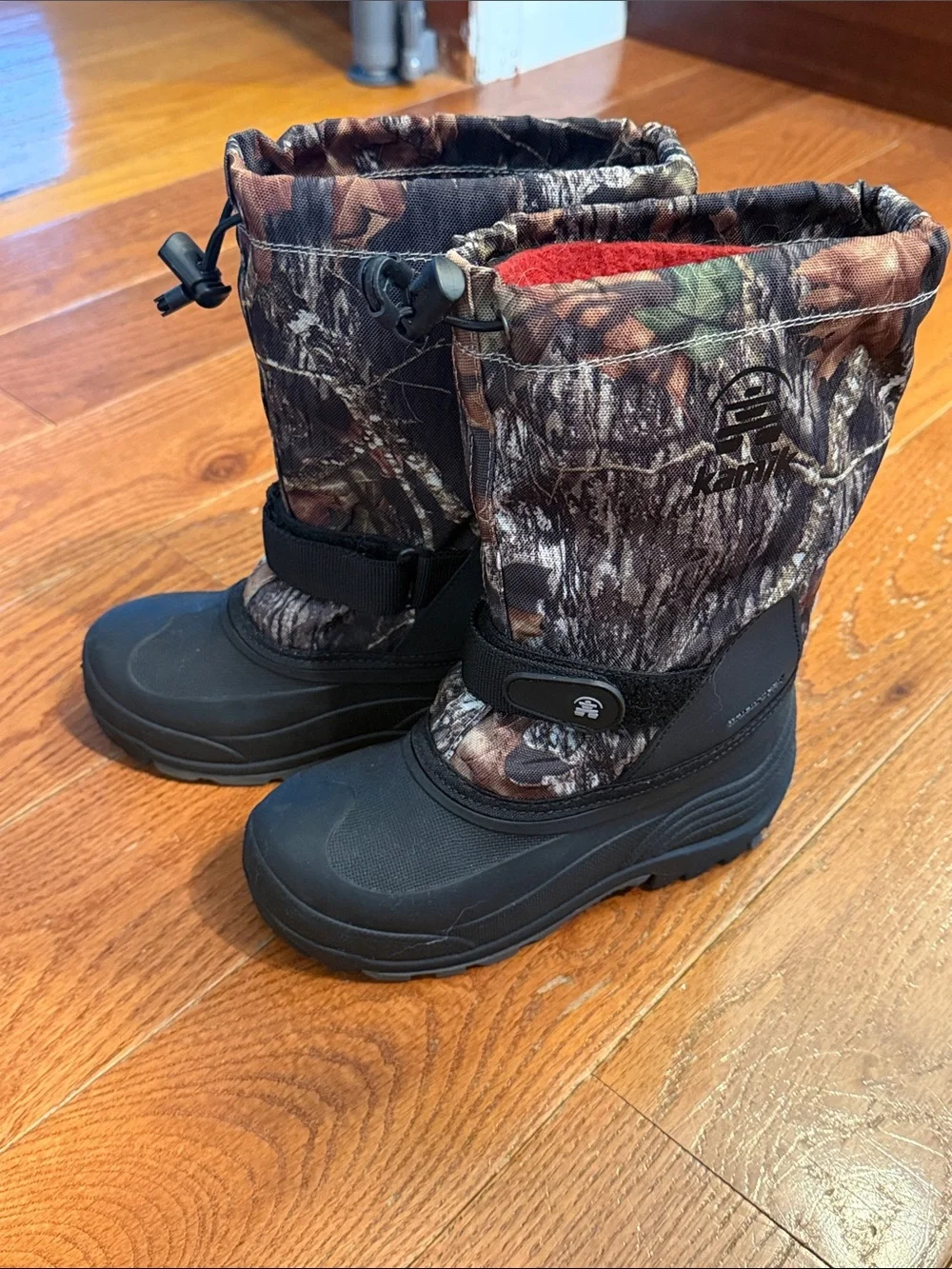 Kamik Boys Camo Boots WATERPROOF